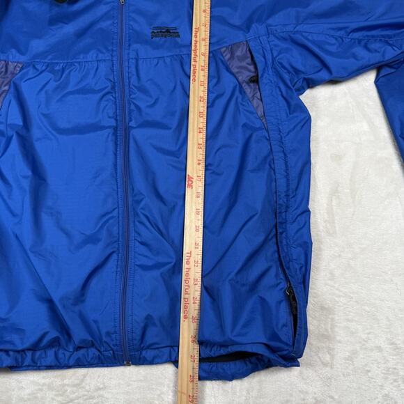 VTG Patagonia Velocity Shell Jacket Men's Size Large Light Running Lined Vent - Picture 9 of 9